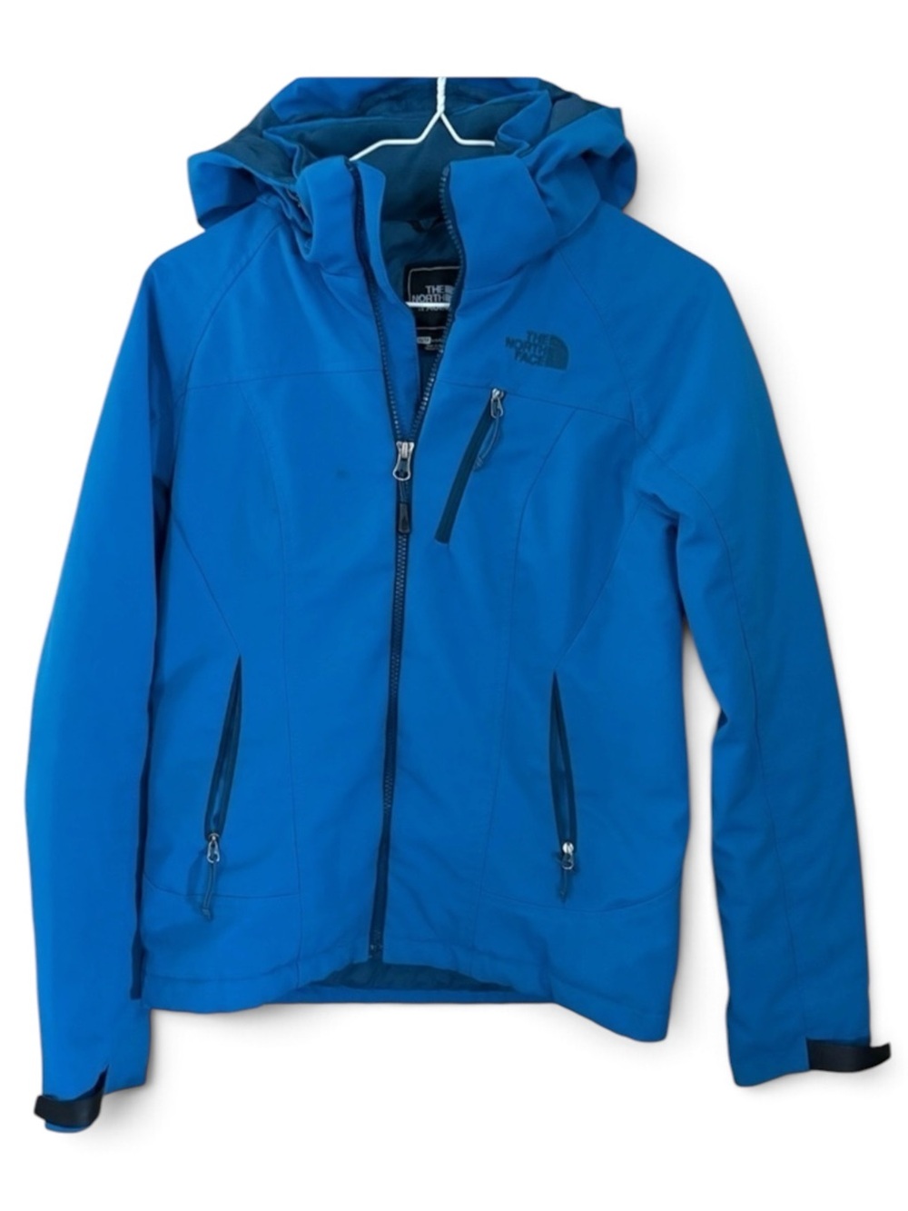The North Face Blue APEX Elevation Insulated Waterproof Hooded Coat